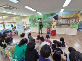 아토피천식안심학교 찾아가는 인형극